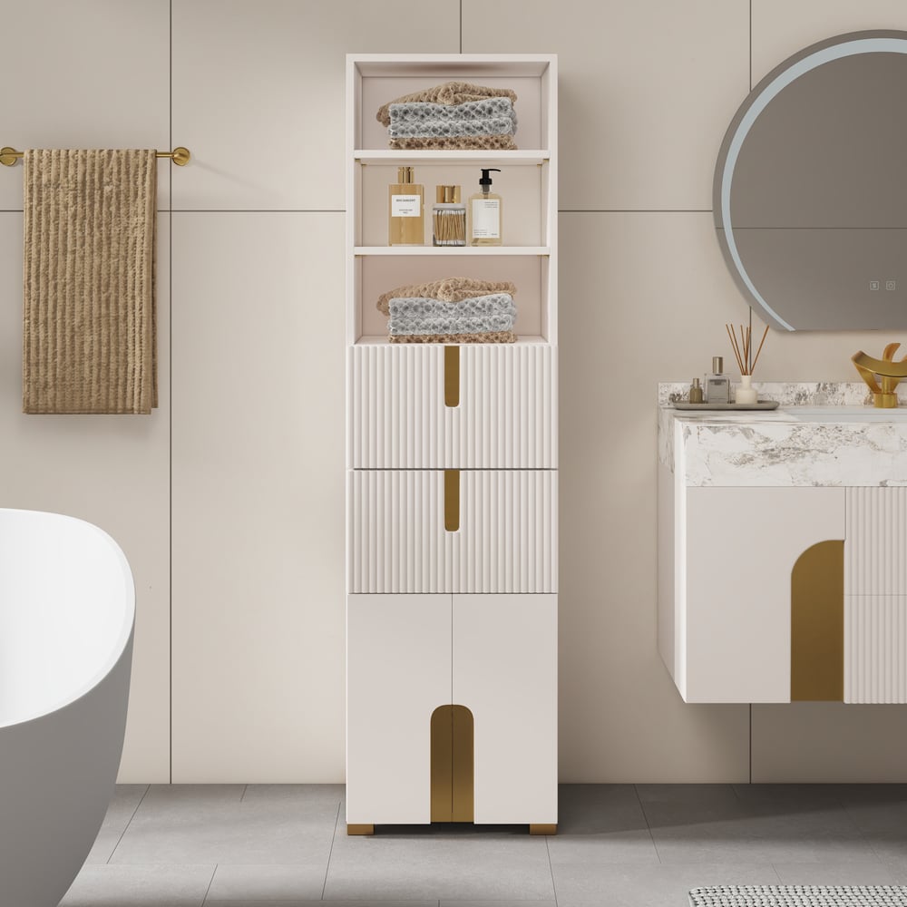 Artis 36" Single Bathroom Vanity & 59" Bathroom Storage Cabinet Set