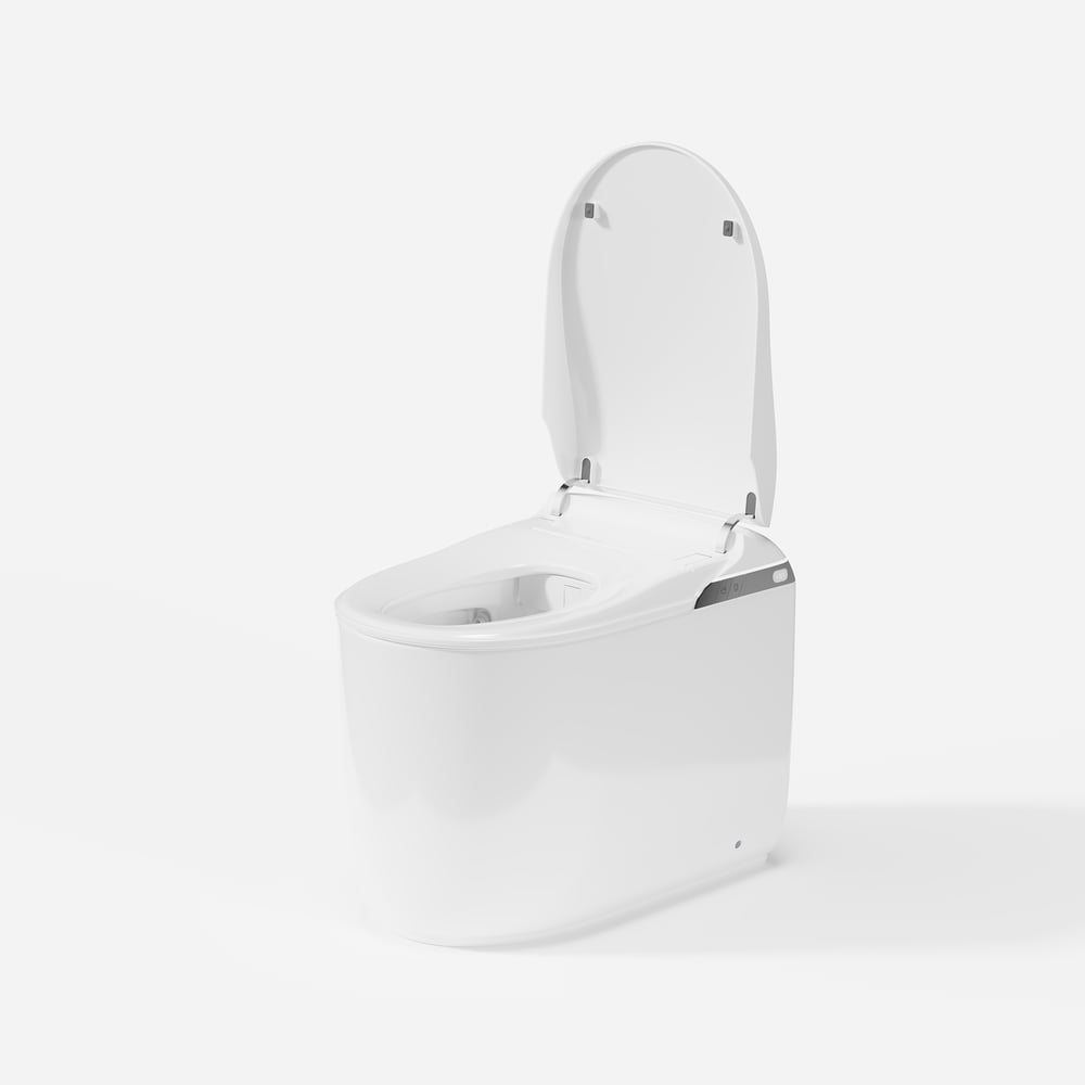 Fitro H3 Compact Smart Bidet Toilet with Tank, Dual Flush, cUPC & ETL, 0.8/ 1.28 GPF
