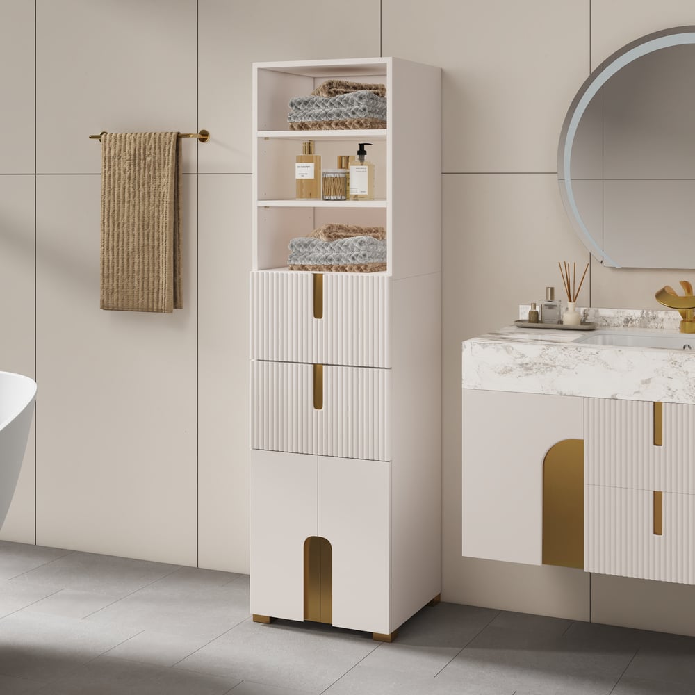 Artis 36" Single Bathroom Vanity & 59" Bathroom Storage Cabinet Set