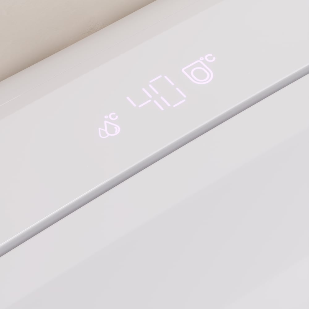 Fitro H3 Wall-Mounted Smart Bidet Toilet with Built-In Tank, Foam Shield, cUPC & ETL