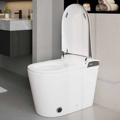 Nexin C4 Smart Bidet Toilet with Built-in Tank, Foam Shield, ADA Height, 1.28 GPF