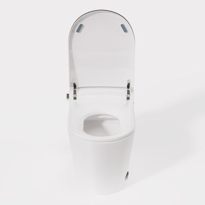 Nexin C4 Smart Bidet Toilet with Built-in Tank, Foam Shield, ADA Height, 1.28 GPF