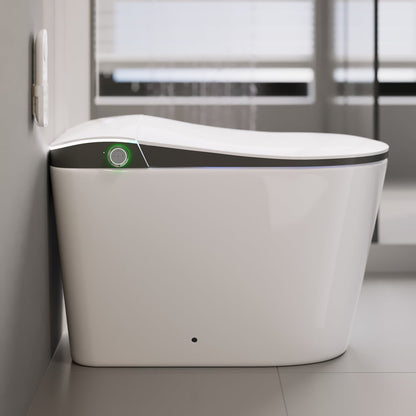 Nexin C4 Smart Bidet Toilet with Built-in Tank, Foam Shield, ADA Height, 1.28 GPF