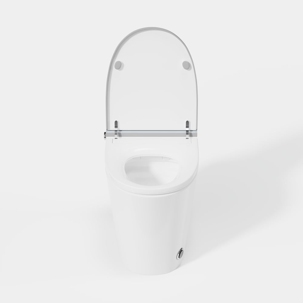 Hynova AX9 Smart Bidet Toilet with Powerful Flush, Built-in Tank, Foam Shield, 1.28 GPF