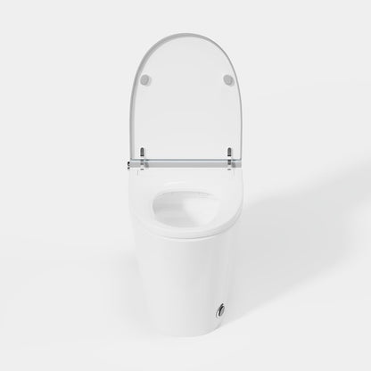 Hynova AX9 Smart Bidet Toilet with Powerful Flush, Built-in Tank, Foam Shield, 1.28 GPF