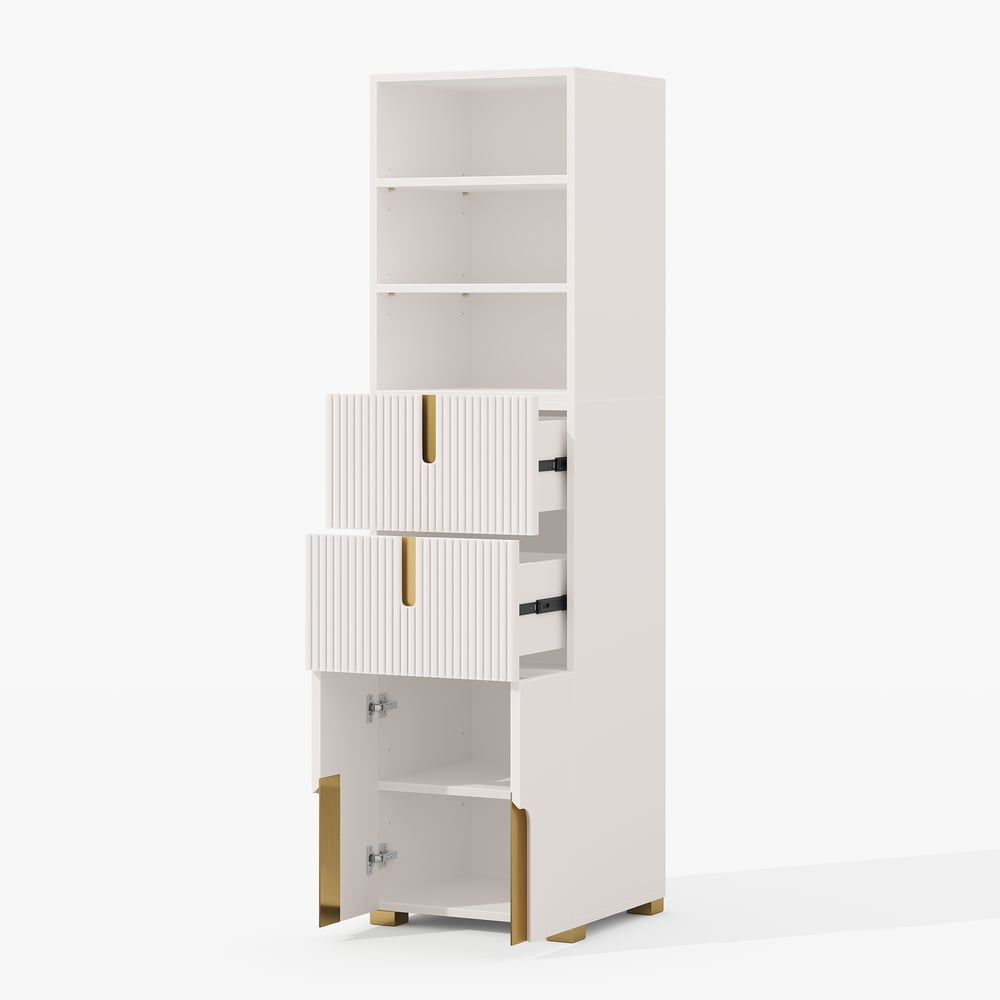 Artis 36" Single Bathroom Vanity & 59" Bathroom Storage Cabinet Set